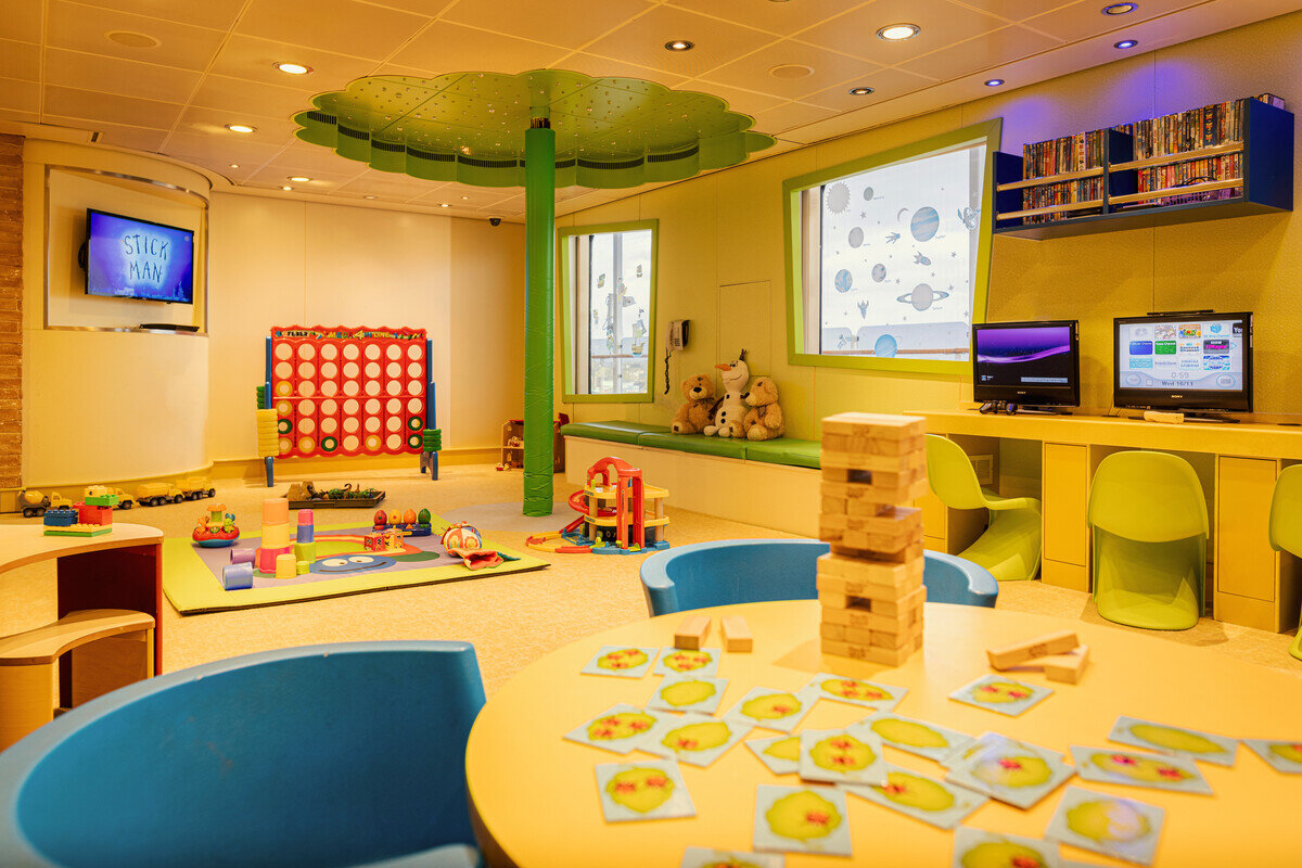 The children's club on Cunard's Queen Victoria